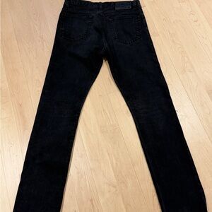John Varvatos Men's Black Jeans 31x32